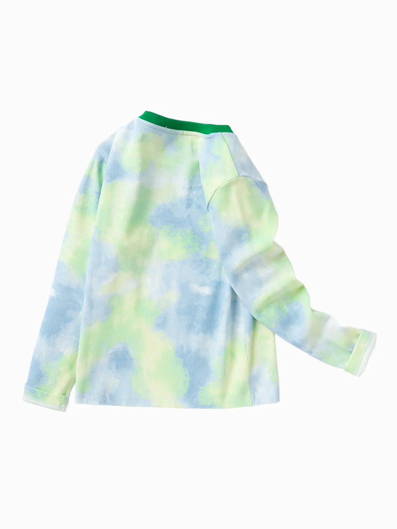 balabala_toddler_girl_tiedye_rounded_vneck_long_sleeve_tshirt__years_10.webp Balabala Toddler Girl Tie-dye Rounded V-Neck Long Sleeve T-Shirt 2-8 Years Best Sale