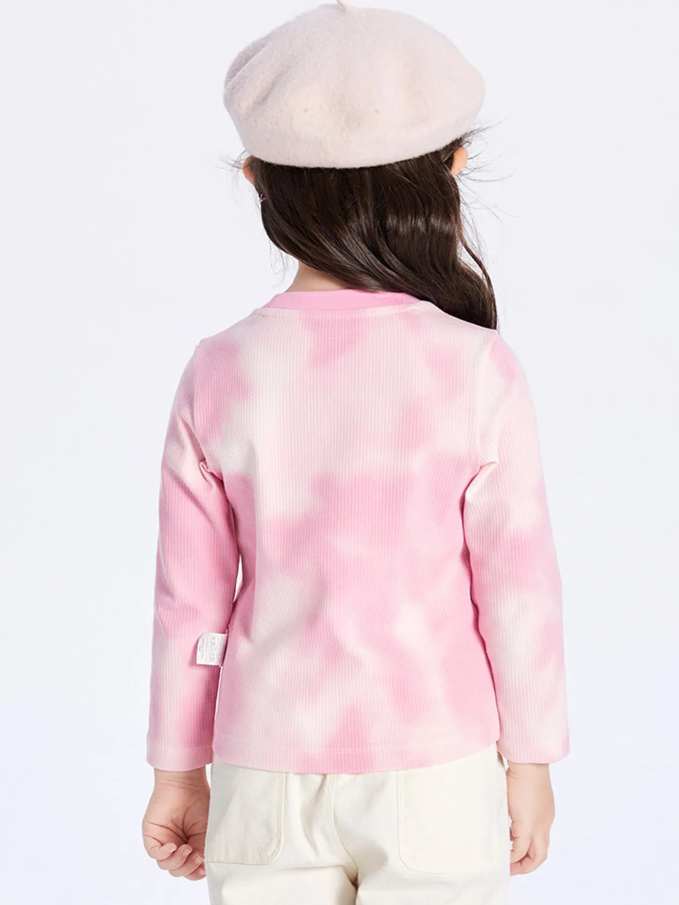 balabala_toddler_girl_tiedye_rounded_vneck_long_sleeve_tshirt__years_2.webp Balabala Toddler Girl Tie-dye Rounded V-Neck Long Sleeve T-Shirt 2-8 Years Best Sale