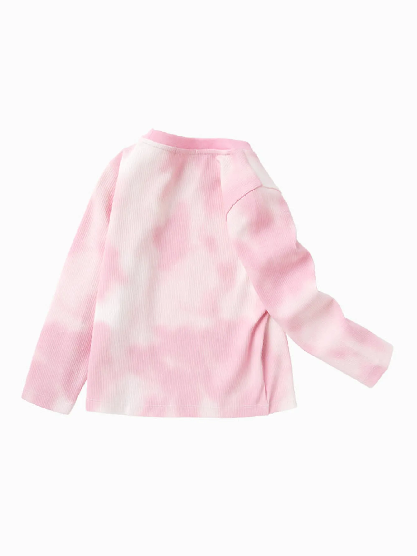 balabala_toddler_girl_tiedye_rounded_vneck_long_sleeve_tshirt__years_4.webp Balabala Toddler Girl Tie-dye Rounded V-Neck Long Sleeve T-Shirt 2-8 Years Best Sale