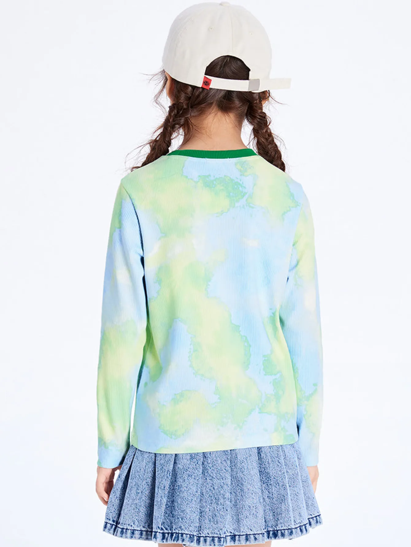 balabala_toddler_girl_tiedye_rounded_vneck_long_sleeve_tshirt__years_8.webp Balabala Toddler Girl Tie-dye Rounded V-Neck Long Sleeve T-Shirt 2-8 Years Best Sale