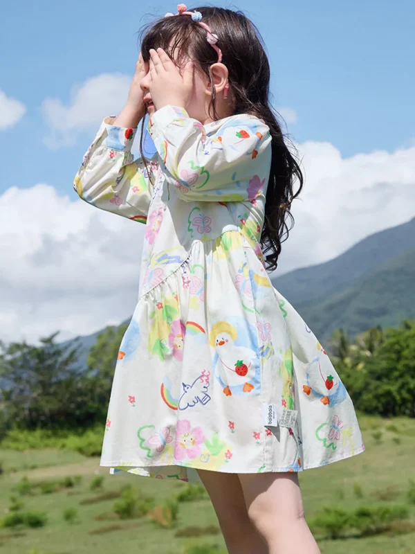 Balabala Toddler Girl Woven Dress 2-8 Years Cheap