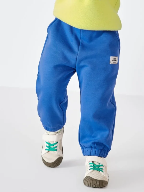 Balabala Toddler Multicolor Parent-Child Style Comfortable Trousers Blue Hue Flash Sale