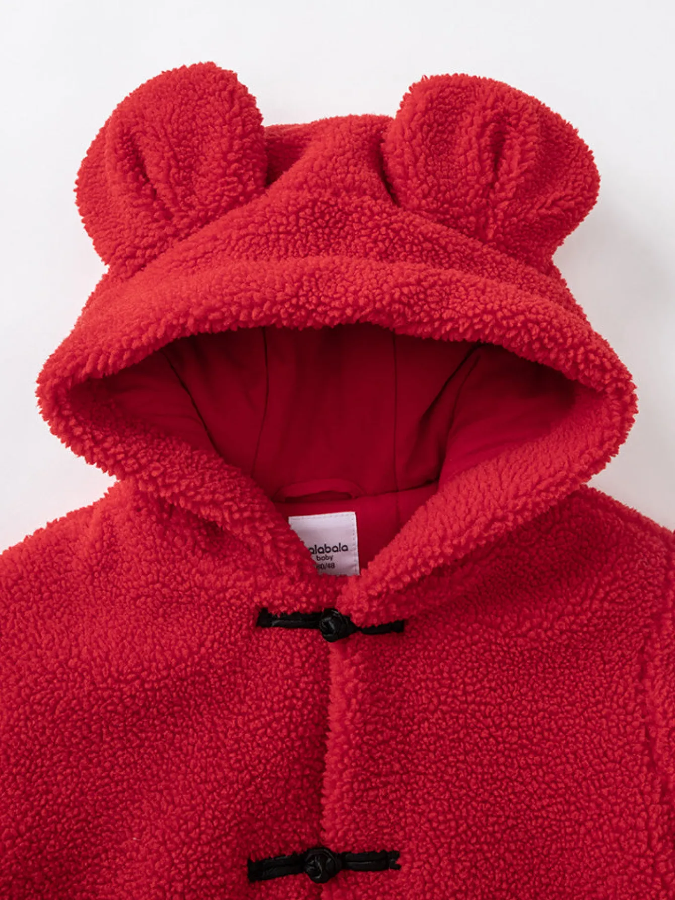 Balabala Toddler Unisex Claimond Veins Solid Color Woven Cotton Jacket 2-8 Years Cheap