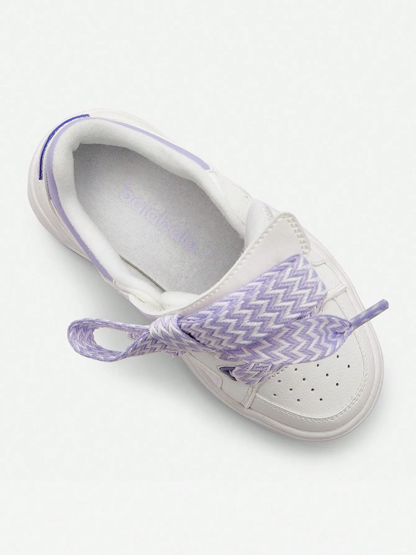 Balabala Tween Girls Spring And Autumn Comfortable Breathable Non-Slip Sole Kids Sneakers White Store