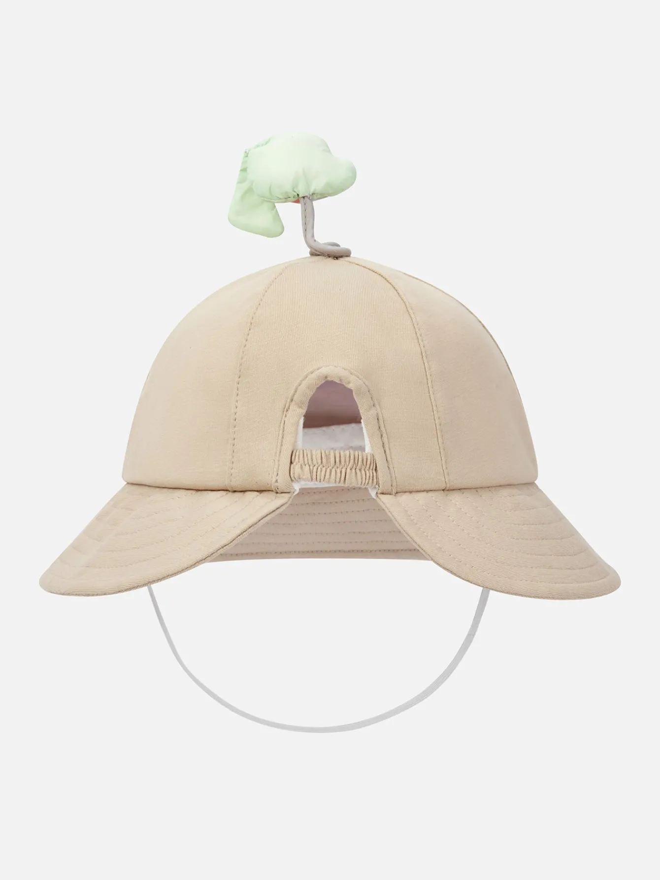 Balabala Barabara children's hats boys and girls cap cotton comfortable cartoon cute cute cute Light Khaki Outlet