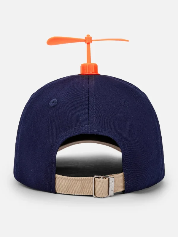 Balabala Barabara children's hats boys baseball cap delicate embroidery bamboo dragonfly decoration cute fun Coffee Store