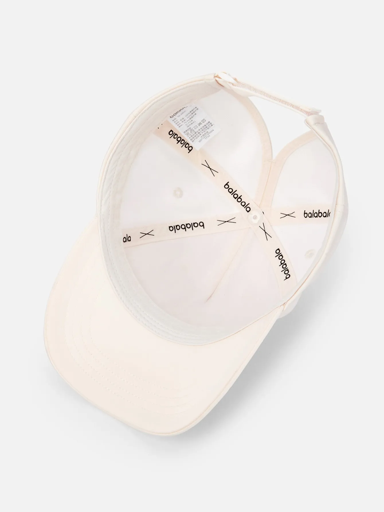 Balabala Barabara children's hats girls baseball caps bow delicate fresh fashion sweet Shell Khaki Shop