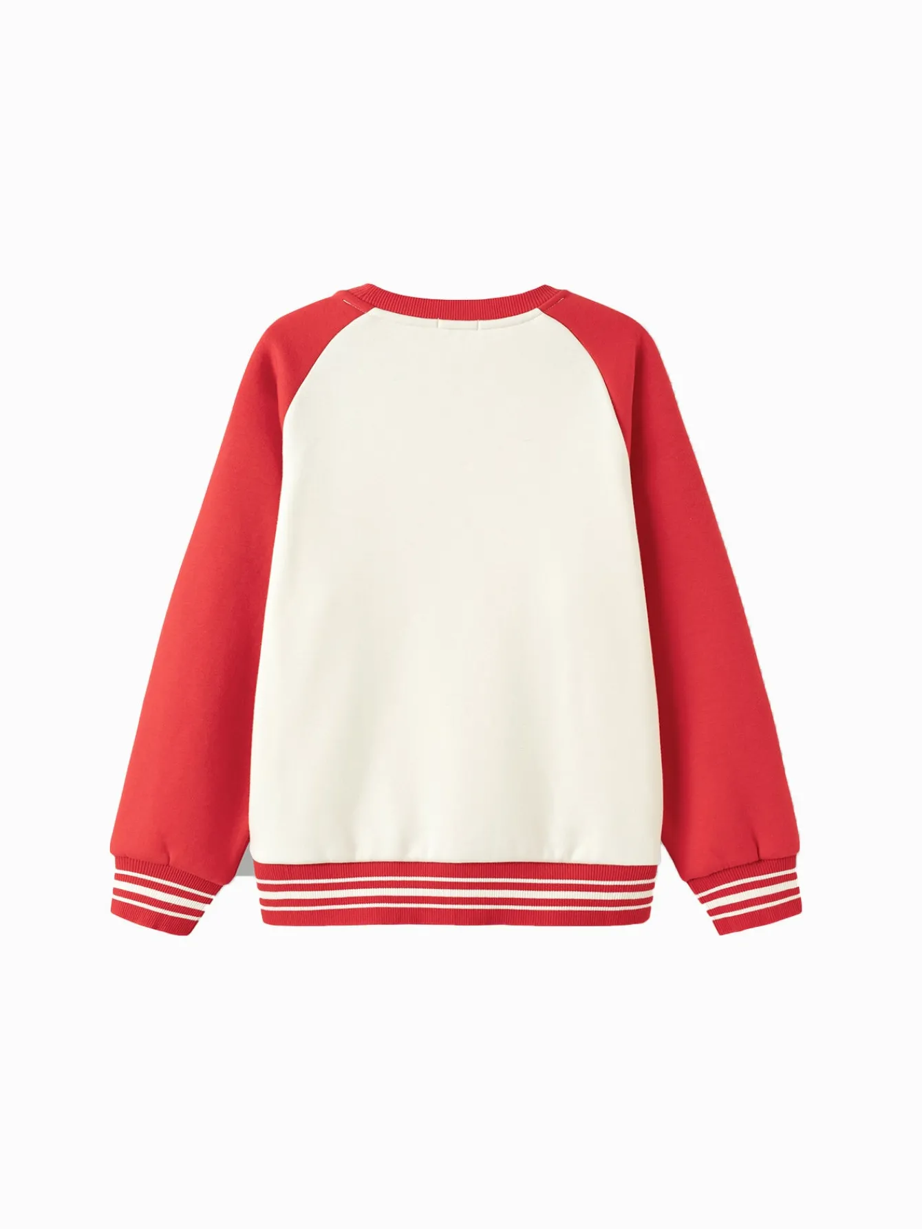 Balabala Barabara children's sweater boys' tops 2025 new spring long-sleeved embroidery loose Red Clearance