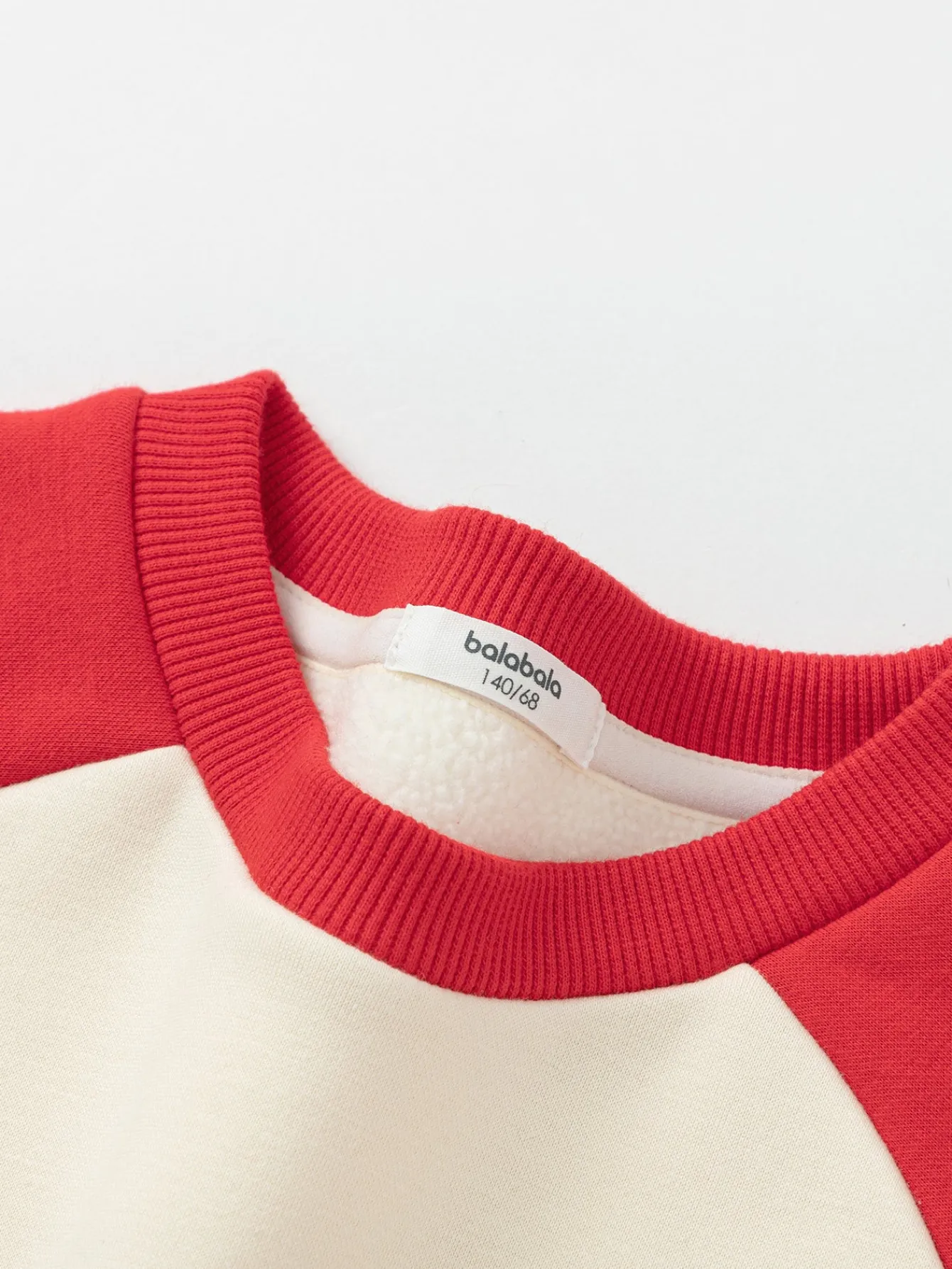 Balabala Barabara children's sweater boys' tops 2025 new spring long-sleeved embroidery loose Red Clearance