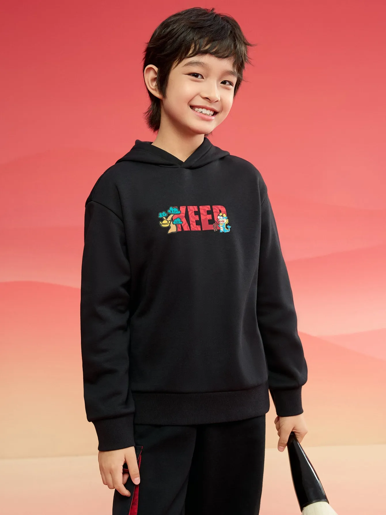 Balabala Barabara children's sweater girls boys 2024 new fall and winter loose fashion tops Shop