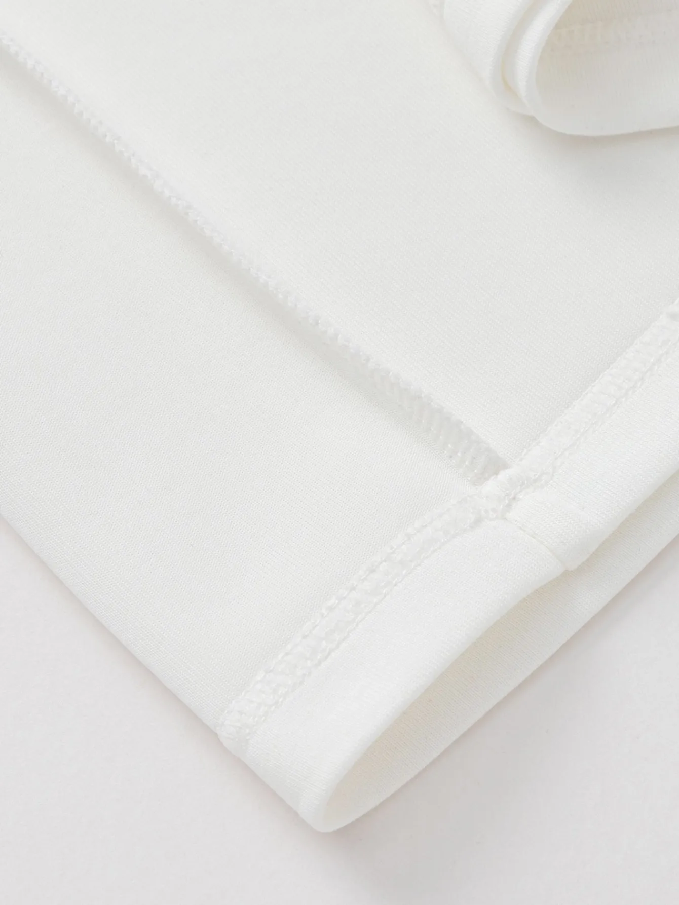 Balabala Boys' Colorblocked Crew Neck Letter College Badge Printed Sweatshirt Raw White Hot