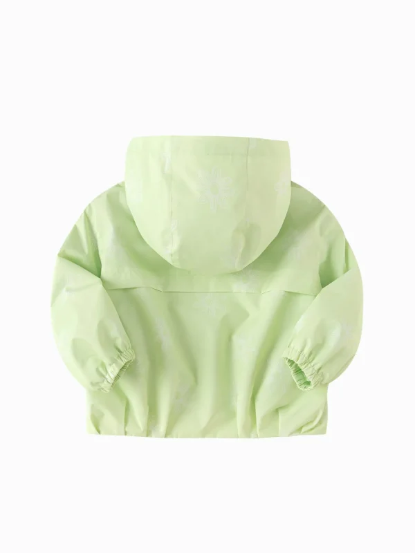 Balabala Coat 2025 spring new Girl children's woven casual wear Yellow Green Sale