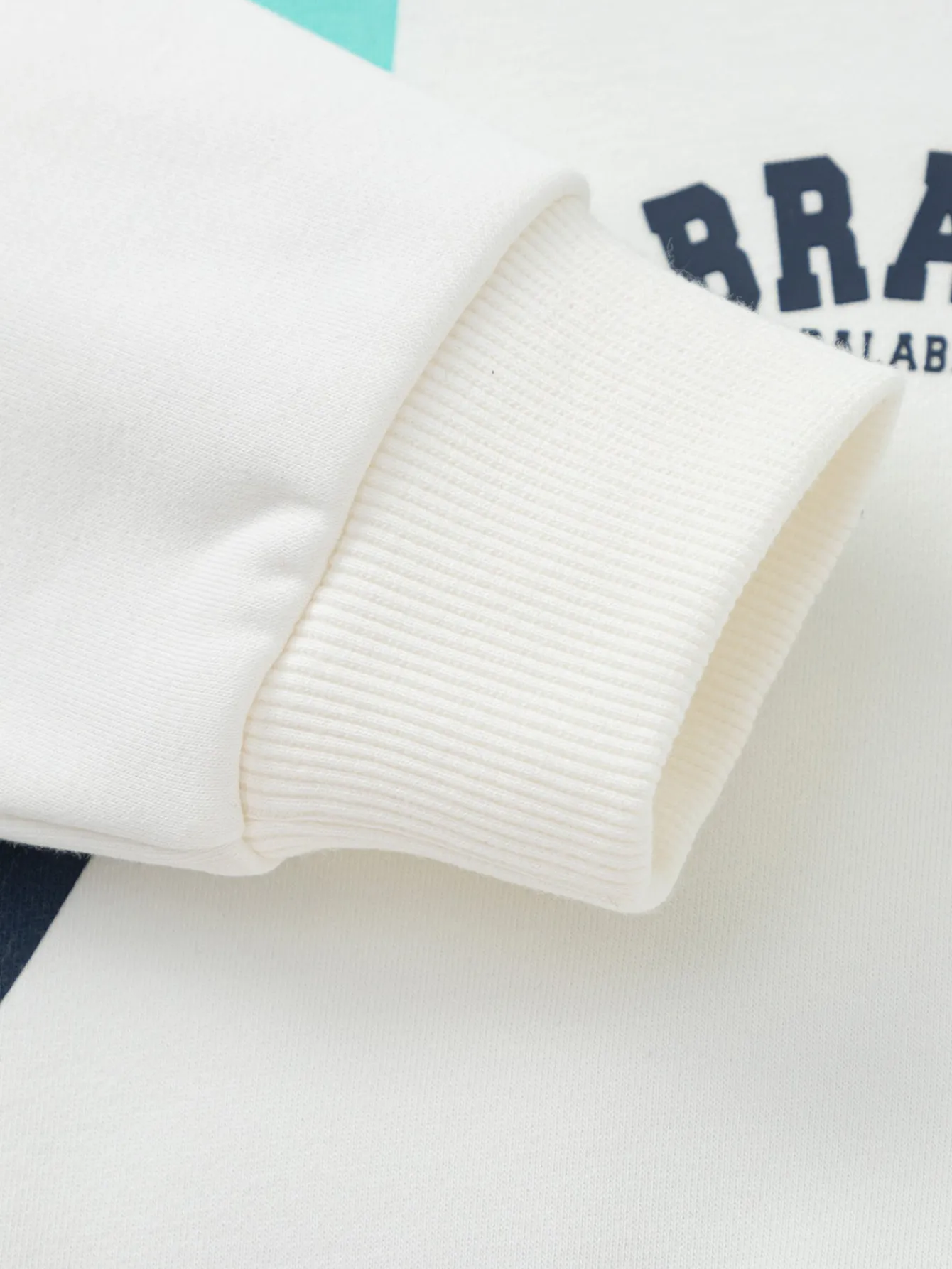 Balabala 【Designer SICO】Sweatshirt 2025 spring new arrivals boys' Toddlers round neck sweatshirt White Flash Sale