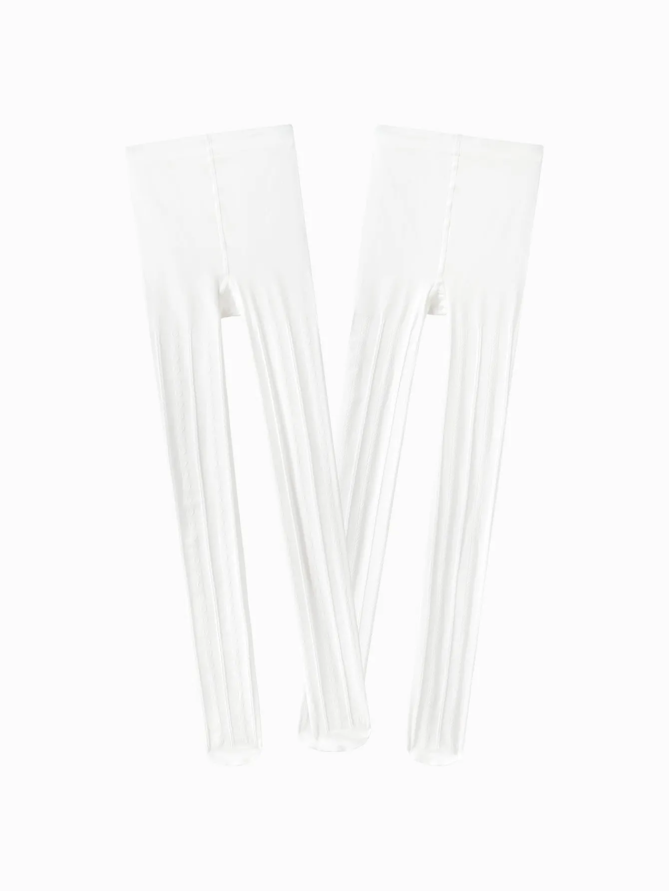 Balabala Girl HOME Solid Color Socks White Hue Discount