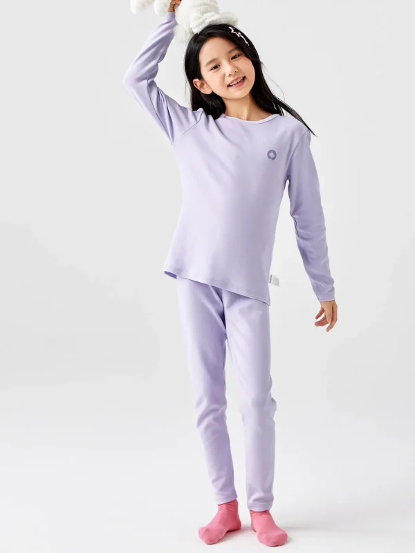 Balabala Girl Toddler And Kid Logo Crewneck Underwear Best