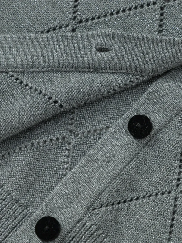 Balabala Girls Wool Cardigan Half Skirt Set Gray Store