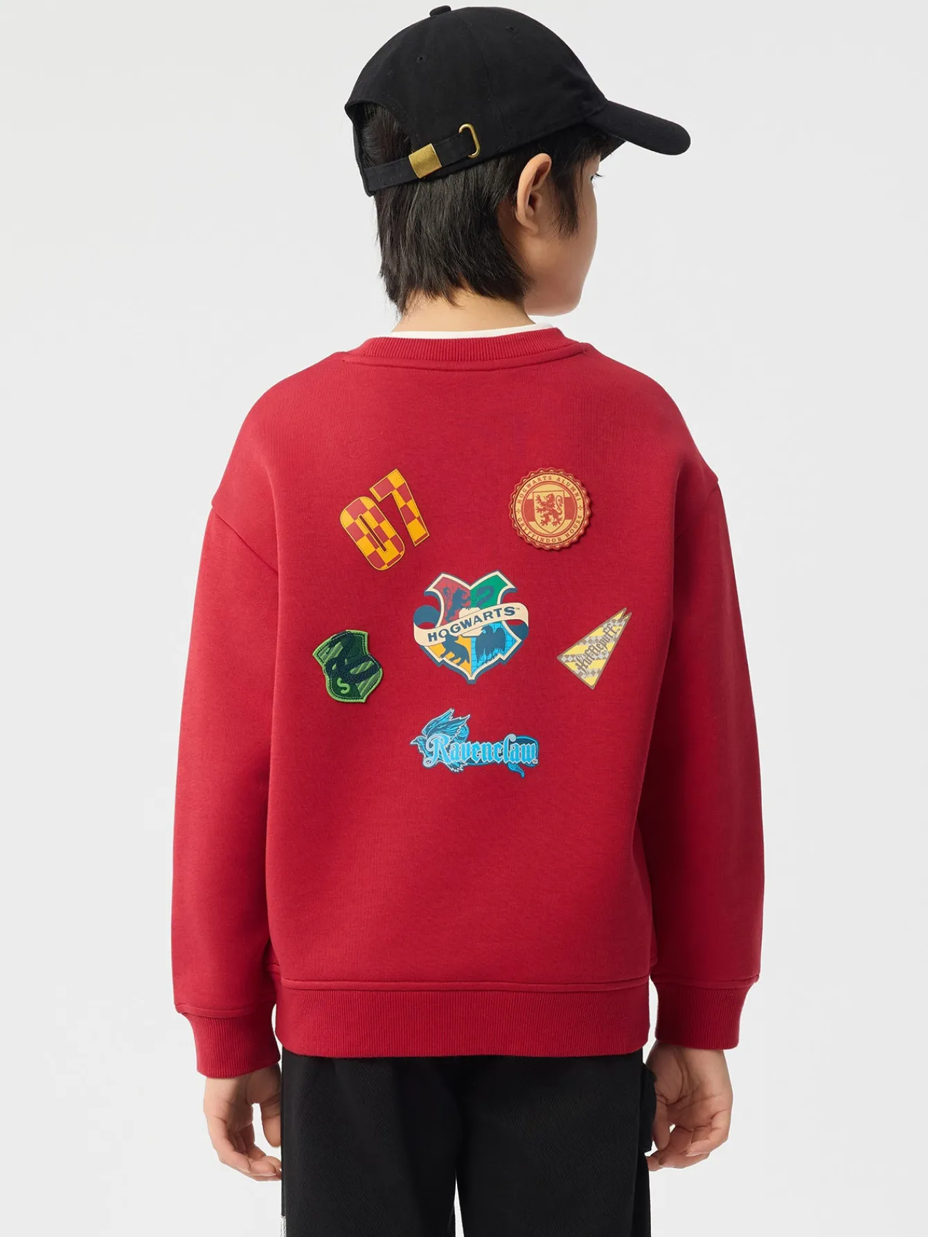 Balabala Harry Potter IP Hoodie 2025 Spring New Boy Round Neck Hoodie Fashion