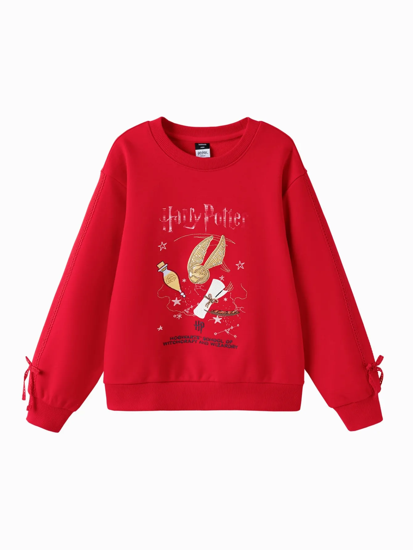 harry_potter_ip_hoodie__spring_new_girl_round_neck_hoodie_3.webp Balabala Harry Potter IP Hoodie 2025 Spring New Girl Round Neck Hoodie Chinese Red Fashion