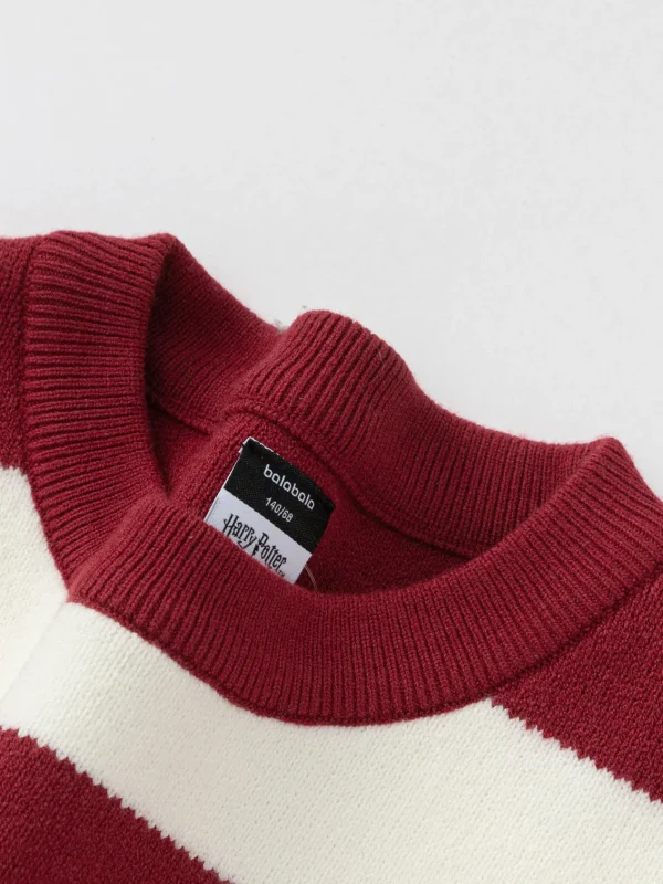 Balabala 【Harry Potter IP】Sweater 2025 Spring New Boy Round Neck Sweater Sale
