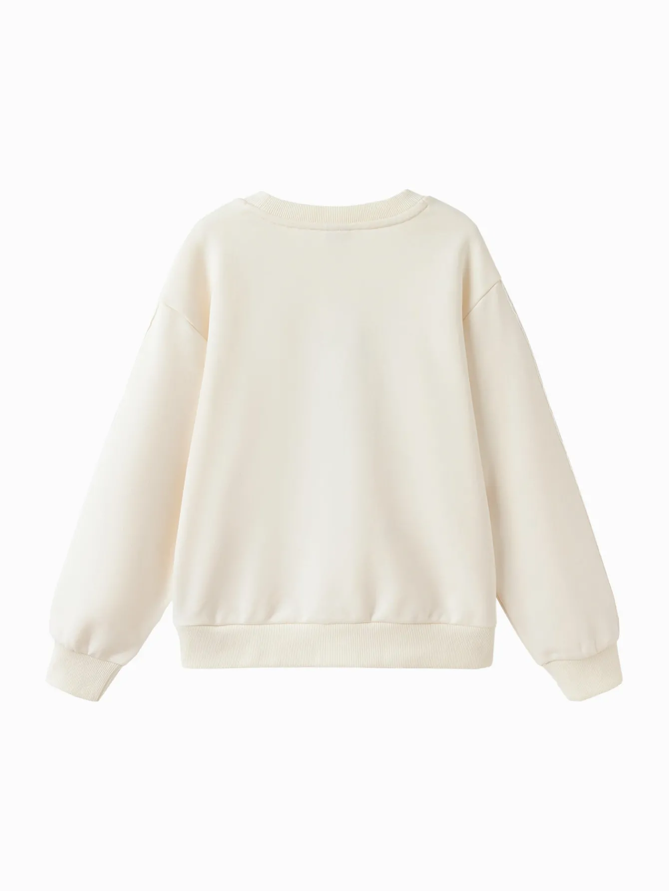 Balabala 【Harry Potter IP】Sweater 2025 Spring New Style Girl's Round Neck Sweater Cream White Online