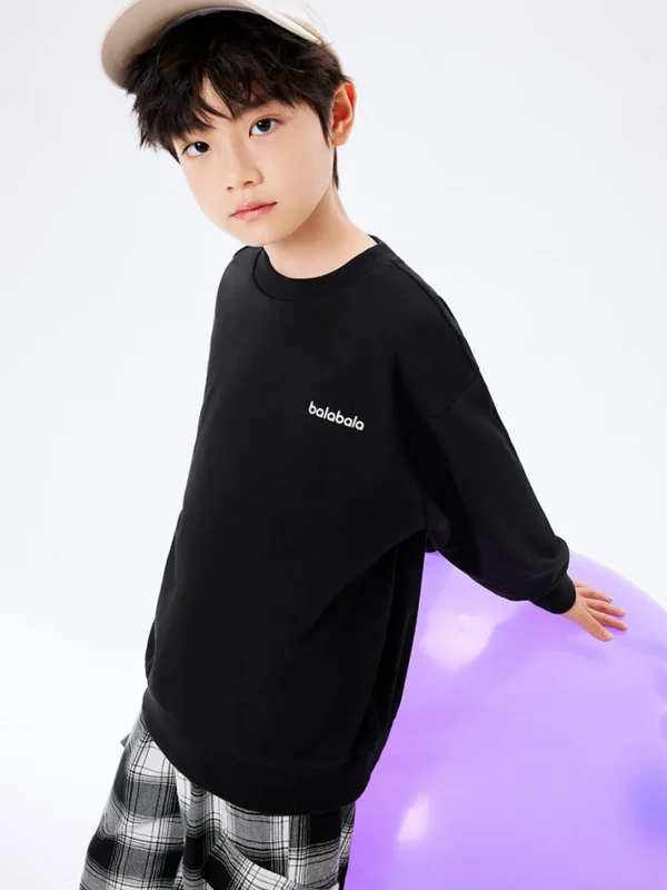 Balabala Kids Basic Loose Hoodie208322121103 Online