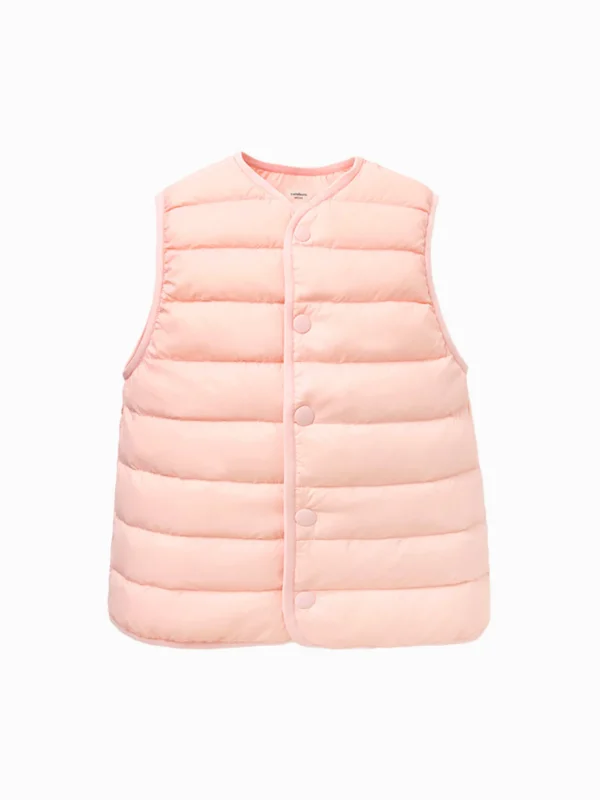 Balabala Kids Basic Multicolor Down Vest208422101206 Store