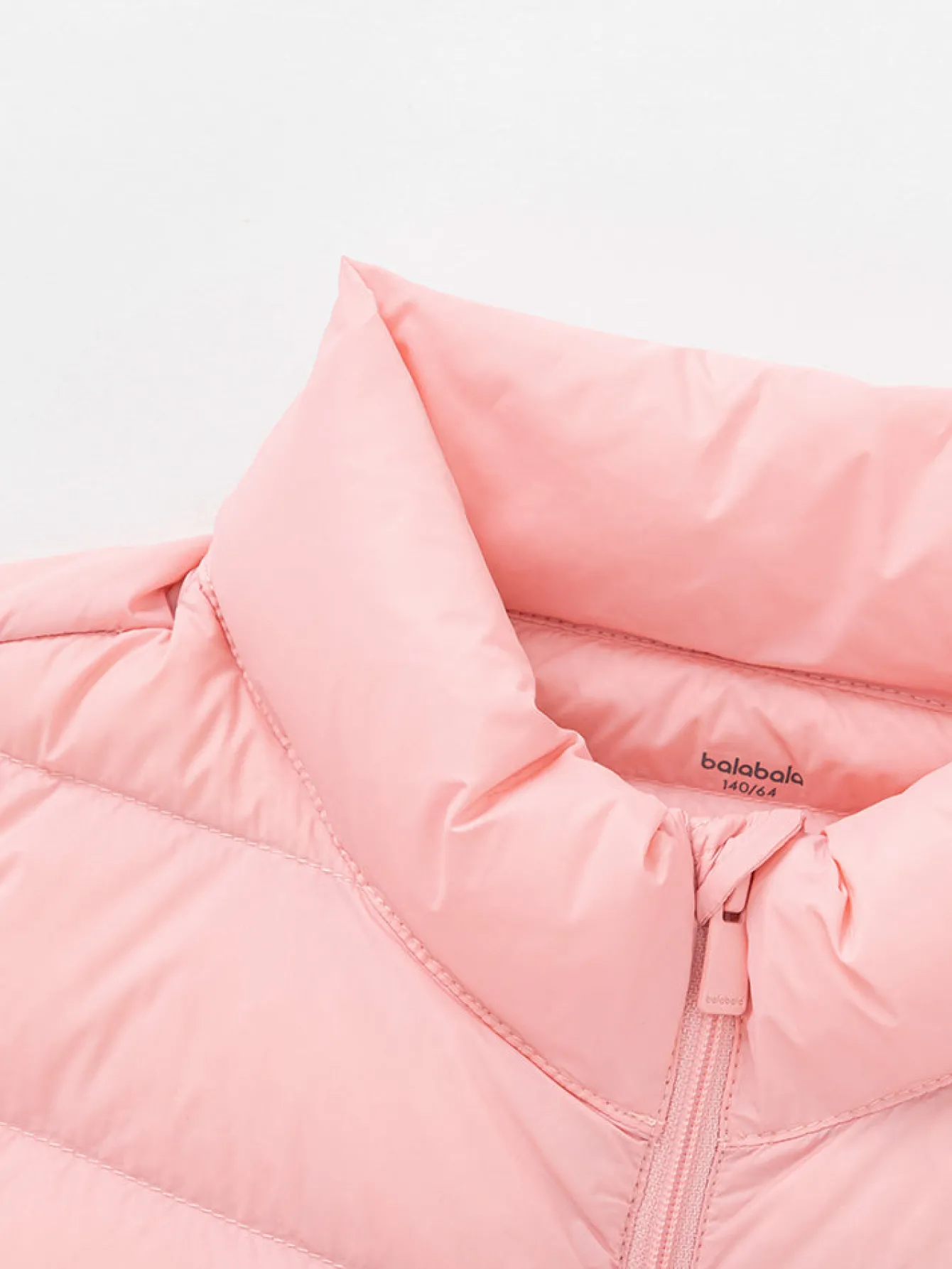 Balabala Kids Basic Multicolor Stand Collar Down Vest208422101205 Best Sale