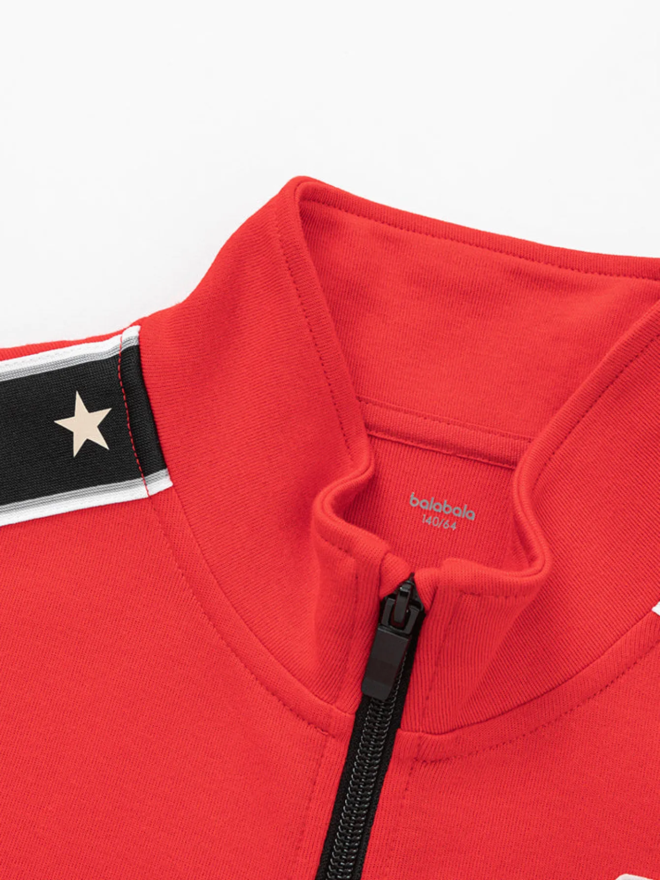 Balabala Kids Boy Color Matching Stand-Up Collar Long Sleeve Suit208322104106 Cheap