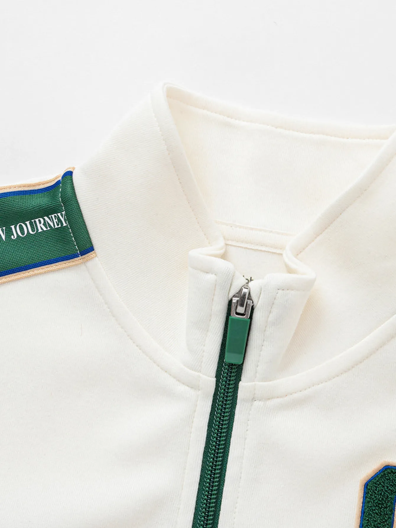 Balabala Kids Boy Color Matching Stand-Up Collar Long Sleeve Suit208322104106 Cheap