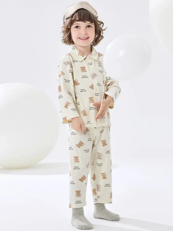 Balabala Kids Full Print Cotton Homewear 208322171203 Hot