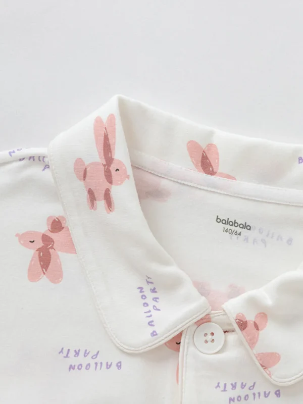 Balabala Kids Full Print Cotton Homewear 208322171203 Hot