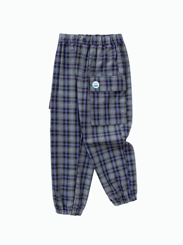Balabala Kids Girl Asymmetric Pocket Loose Trousers208322108006 Fashion
