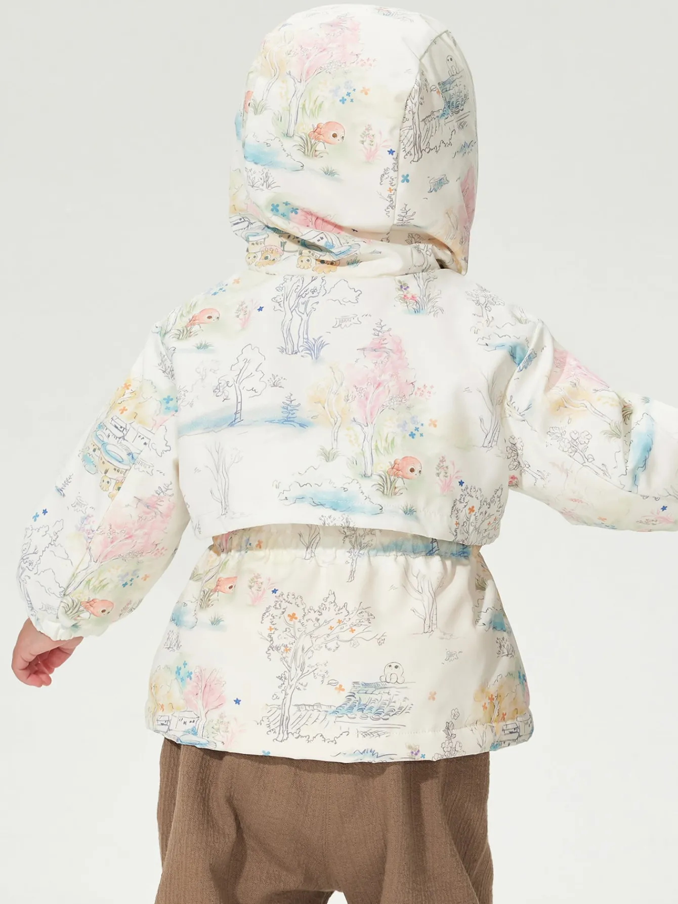 Balabala [Little Octopus IP] 2025 Spring Baby Boy and Girl Woven Casual Wear Discount