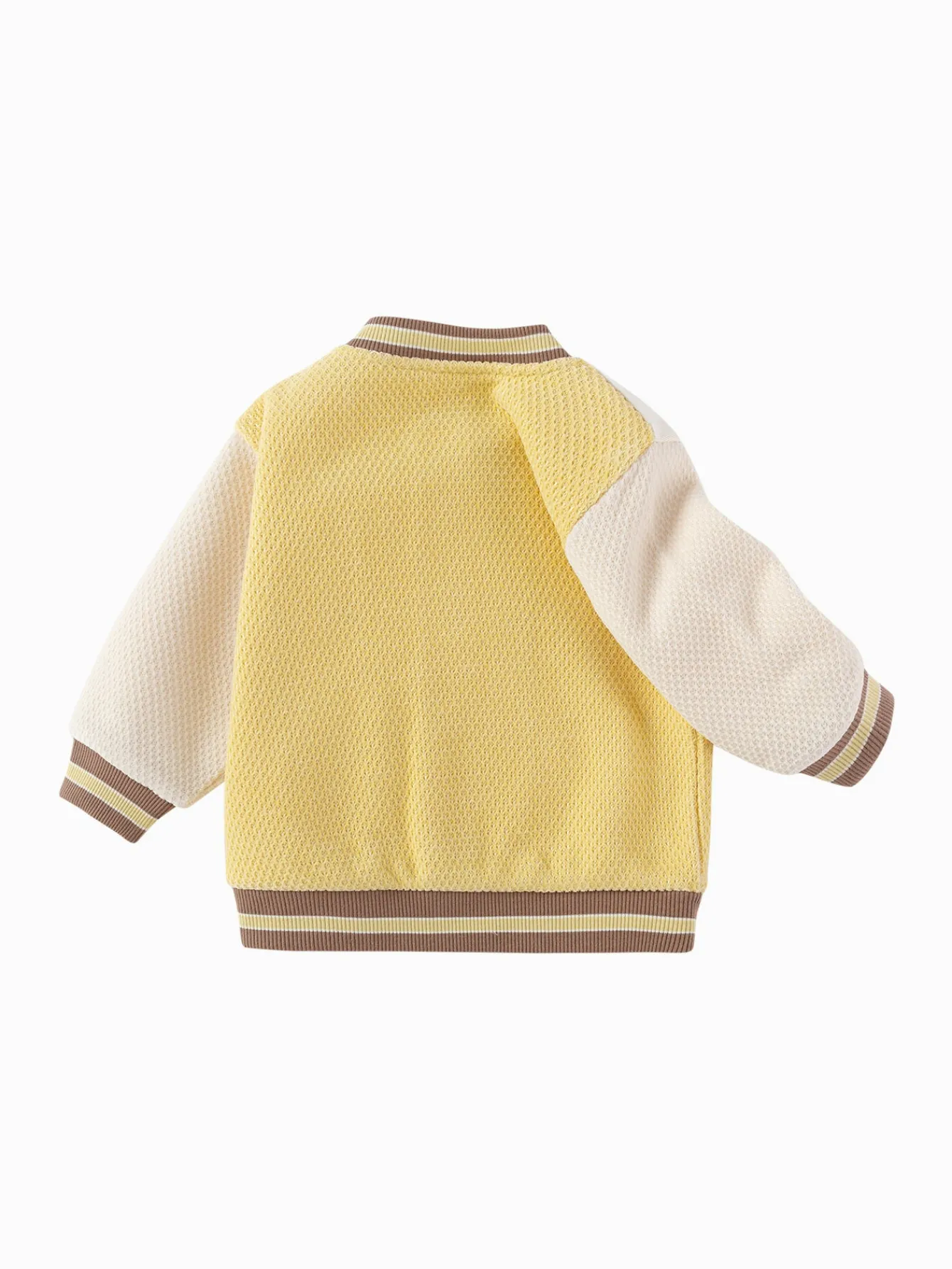 Balabala [Little Octopus IP] 2025 Spring New Baby Boy Knitted Casual Wear Yellow Discount