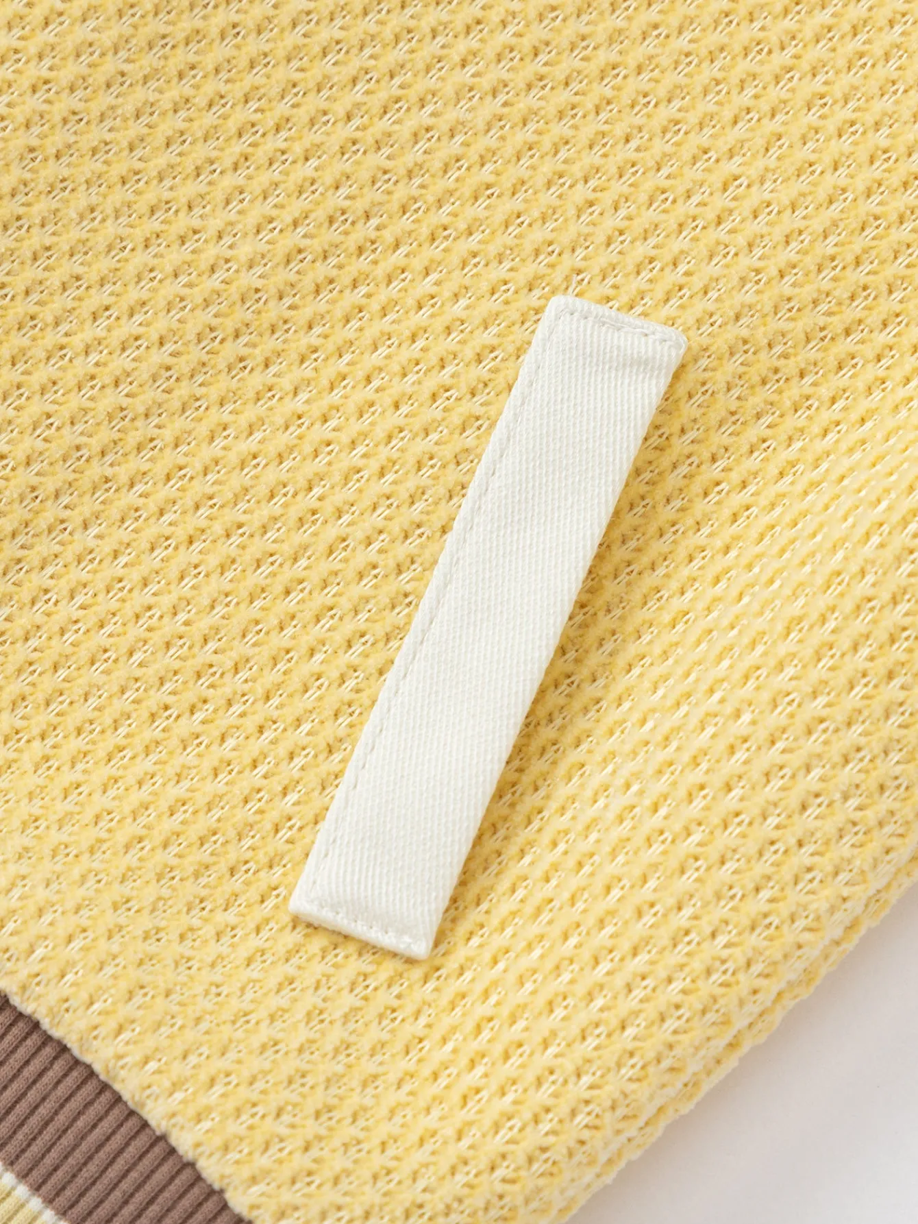 Balabala [Little Octopus IP] 2025 Spring New Baby Boy Knitted Casual Wear Yellow Discount