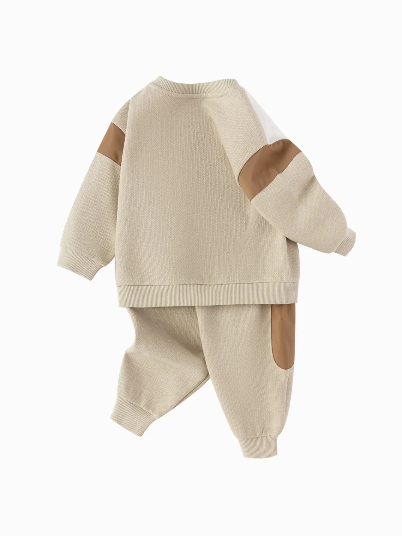 Balabala 【Little Octopus IP】2025 Spring New Arrival Baby Boy Knitted Set White Coffee Online