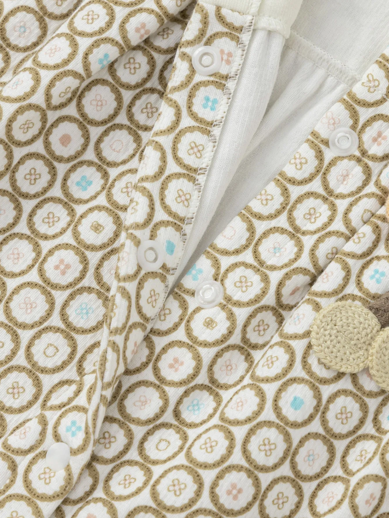 Balabala 【Little Octopus IP】Outfit 2025 Spring New Style Girls Baby Knitted Jumpsuit Yellow Flash Sale