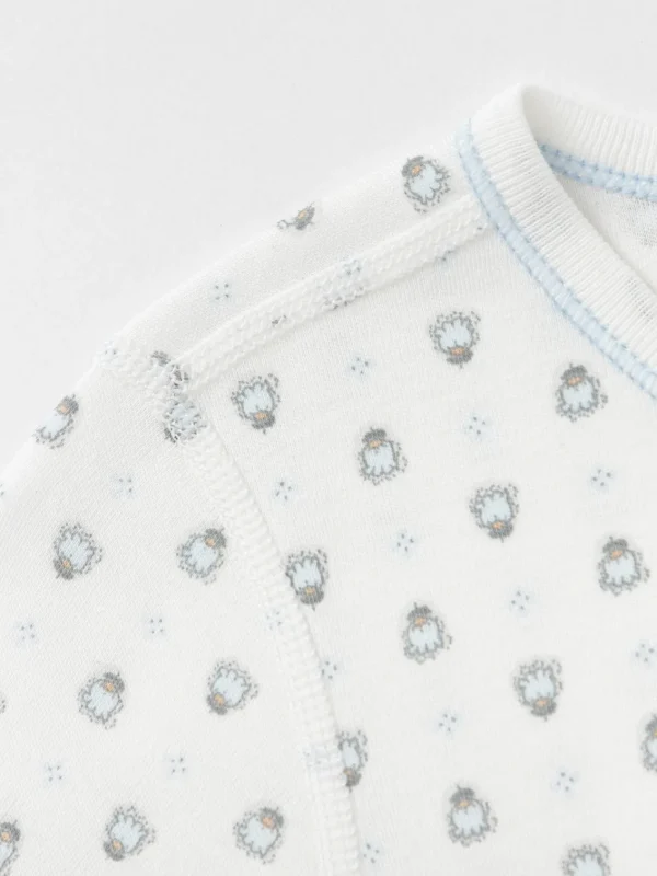 Balabala 【Little Octopus IP】Underwear romper 2025 spring boys and girls Baby's romper White Blue Online