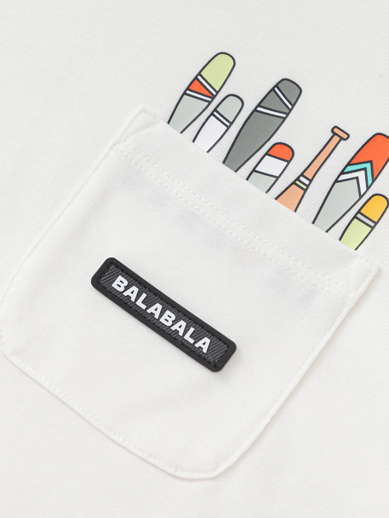 Balabala Long Sleeve T-Shirt 2025 New Spring Style for Boys' Toddlers Round V-Neck Long Sleeve T-Shirt Fashion