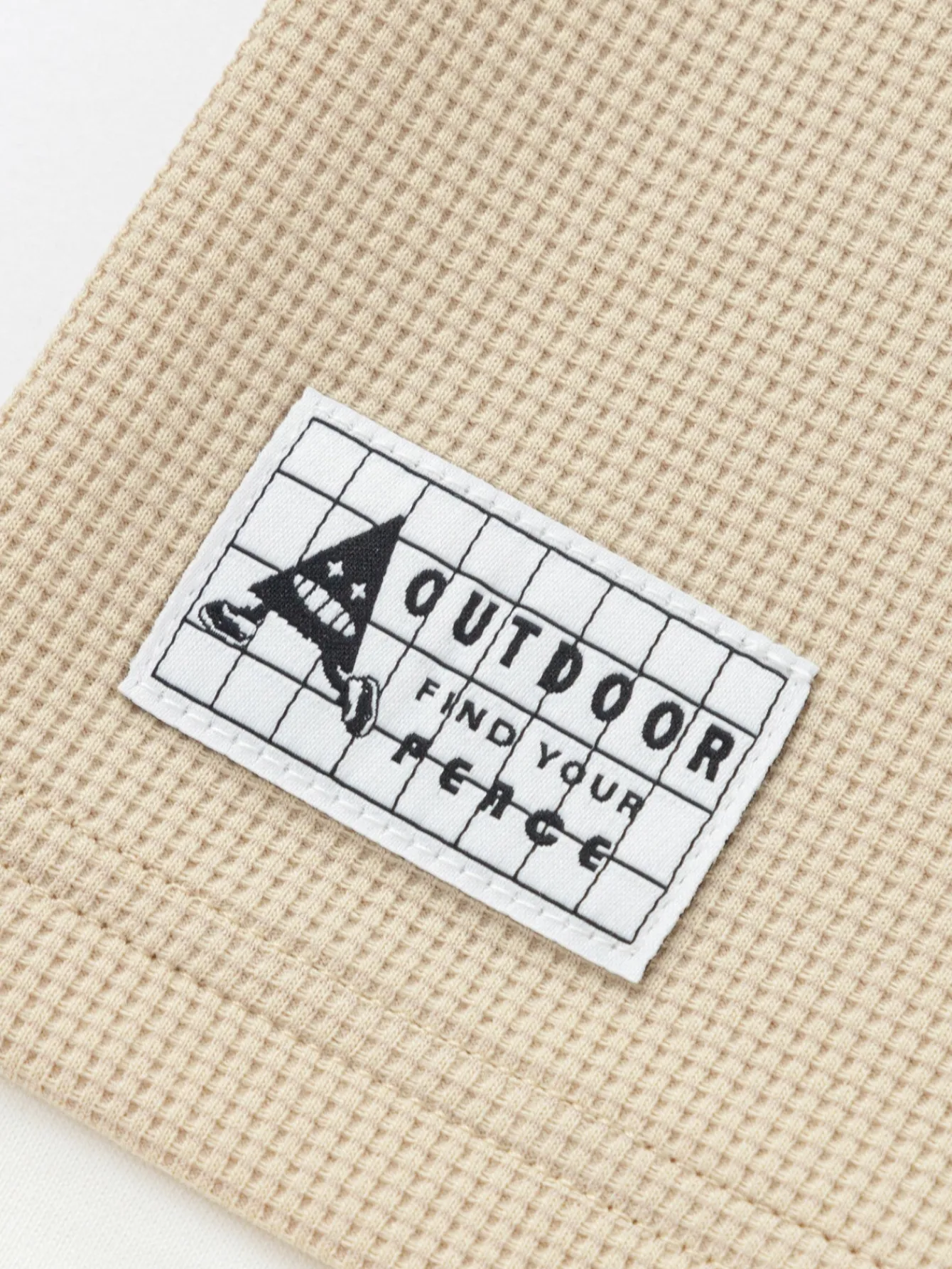 Balabala Long-sleeved T-shirt 2025 Spring New Boy Toddler Round V-neck Long-sleeved T-shirt Light Camel Gray Store