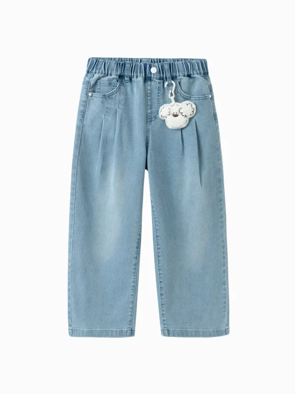 Balabala miiiiichan Collaboration Jeans 2025 Spring New Girl Flash Sale