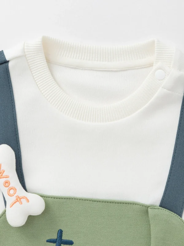 Balabala Outfit Set 2025 Spring New Style Baby Boy and Girl Knit Romper Sale