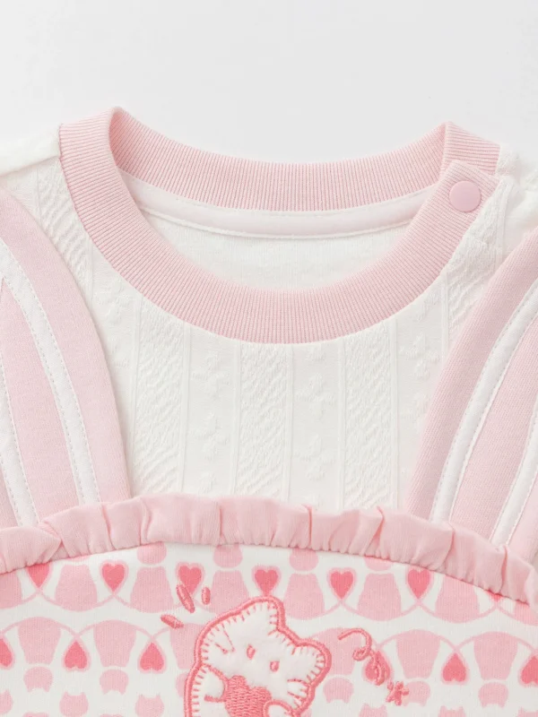 Balabala Outfit Set 2025 Spring New Style Baby Boy and Girl Knit Romper Sale