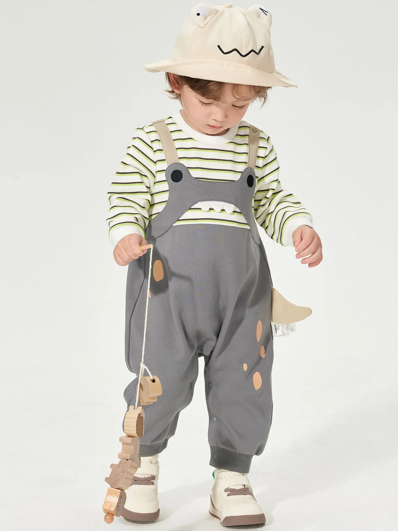 Balabala Outfit Set 2025 Spring New Style Baby Boy and Girl Knit Romper Sale