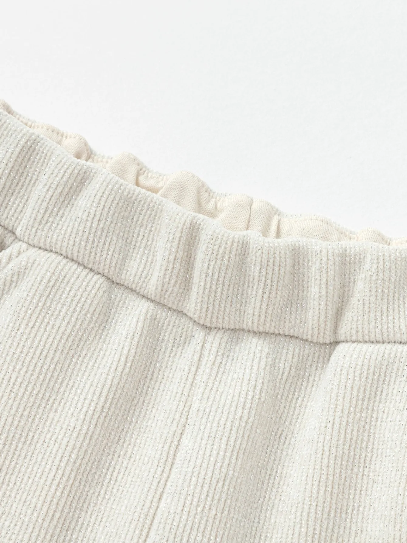 Balabala Pants 2025 Spring New Style for Toddler Boys Knit Long Pants Off-white Cheap