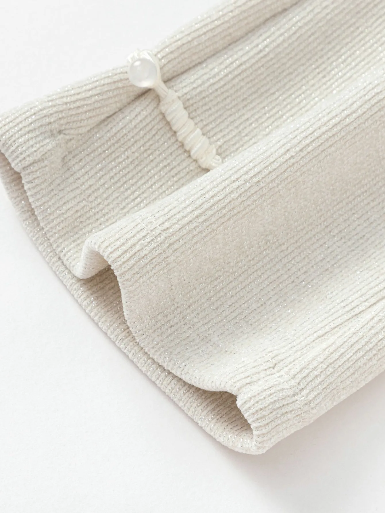 Balabala Pants 2025 Spring New Style for Toddler Boys Knit Long Pants Off-white Cheap