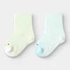 Balabala Socks spring 2025 new baby boy short socks Blue Green Best