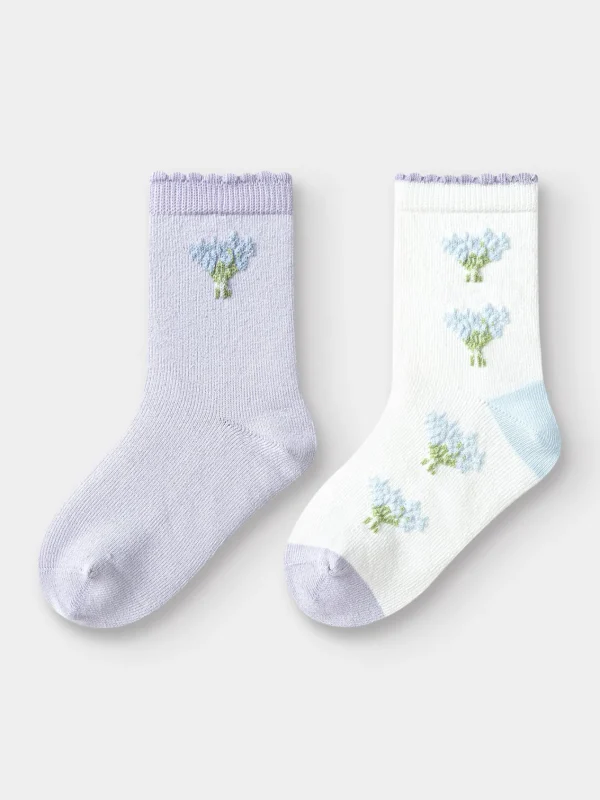 Balabala Socks spring 2025 new girls short socks Store