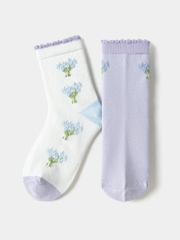 Balabala Socks spring 2025 new girls short socks Store