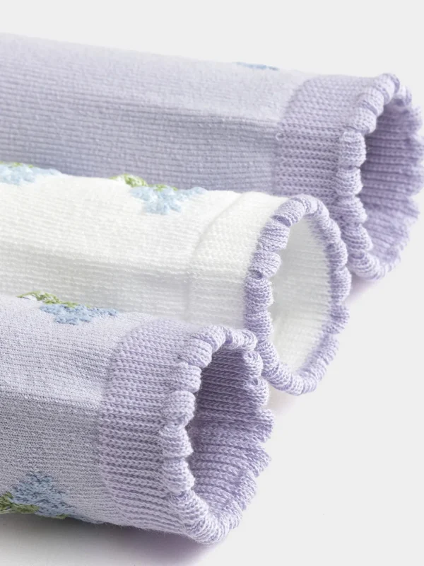 Balabala Socks spring 2025 new girls short socks Store